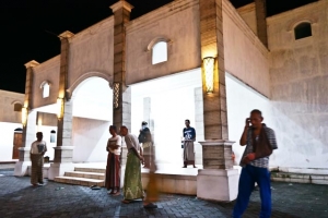 Para santri bersantai